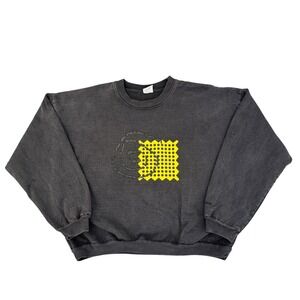 Ace Hotel Everybody. World Brooklyn Sweatshirt Gray Mens Medium Recycled Cotton